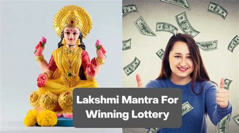 mantra for winning lottery|Lakshmi Mantra For Winning Lottery – Special Puja For Winning Lotter.